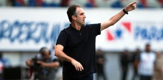 Léo Condé admite que o Remo não jogou bem e critica arbitragem: “Confusa” Remo 1×2 Athletico-PR (Léo Condé) – Foto: Samara Miranda (Clube do Remo)