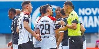 Marllon critica arbiragem após pênalti anulado em derrota para o Athletico-PR: “Contra o Remo é mole” Remo 1×2 Athletico-PR – Foto: Wagner Santana (O Liberal)