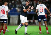 Leonel Picco celebra classificação na Copa do Brasil e comenta sobre titularidade Remo 2×1 Bahia-BA (Leonel Picco) – Foto: Samara Miranda (Clube do Remo)
