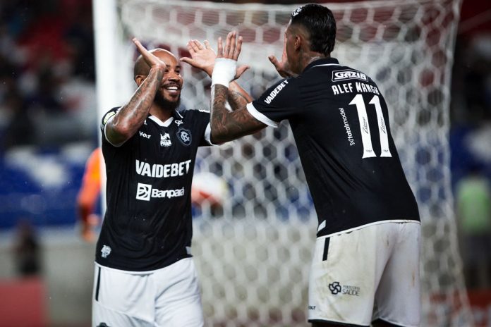 Remo 2×1 Bahia-BA (Patrick e Alef Manga) – Foto: Samara Miranda (Clube do Remo) Remo 2×1 Bahia-BA (Patrick e Alef Manga) – Foto: Samara Miranda (Clube do Remo)