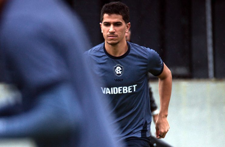 Com volta de Vitor Bueno, Remo divulga relacionados para jogo contra o Palmeiras-SP Vitor Bueno – Foto: Samara Miranda (Clube do Remo)