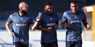 Zé Welison, Jajá e Marllon – Foto: Samara Miranda (Clube do Remo)