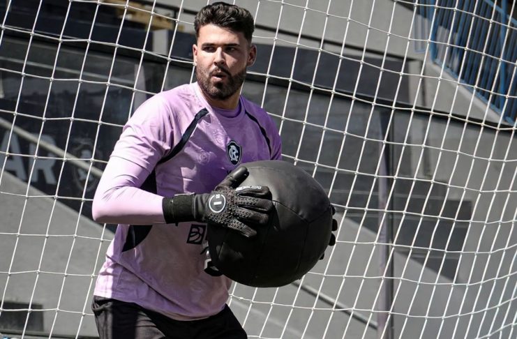 Ivan valoriza retomada do Remo e diz estar pronto para nova chance no gol Ivan Quaresma – Foto: Luis Carlos (Clube do Remo)