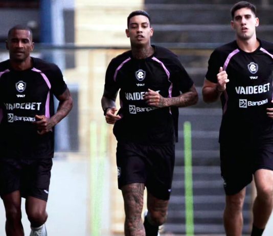 Marllon, Alef Manga e Leonel Picco – Foto: Raul Martins (Clube do Remo)