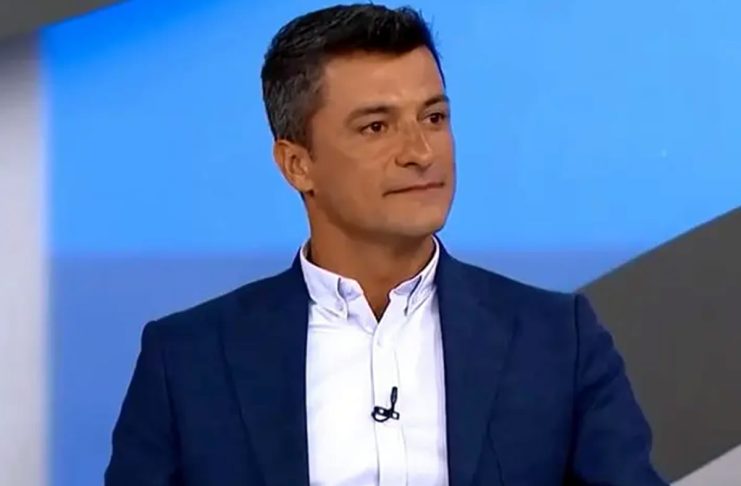 CBF troca comando da arbitragem e anuncia Sandro Ricci na função Sandro Meira Ricci – Foto: Reprodução (Sportv)