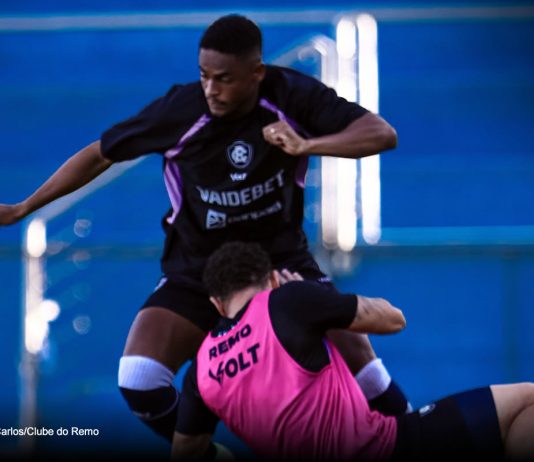 Jajá revela sondagens do exterior, mas reforça foco na sequência do Remo Jajá e Edson Fernando – Foto: Luis Carlos/Clube do Remo