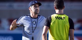Remo terá jogos-treino contra Tuna e Ituano-SP antes da volta aos compromissos oficiais Léo Condé e Vitor Bueno – Foto: Raul Martins/Clube do Remo