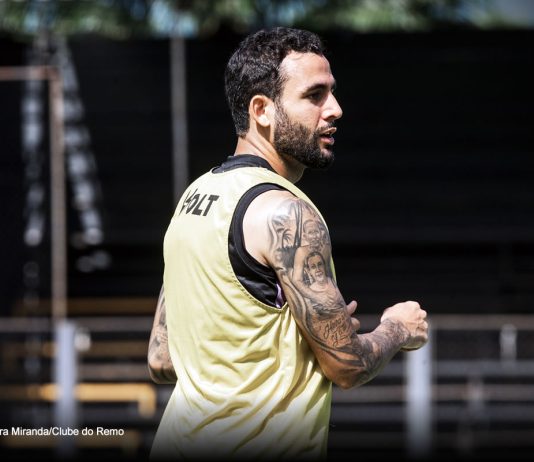 Condé avalia alternativas caso Marcelinho não possa enfrentar o Internacional-RS Marcelinho – Foto: Samara Miranda/Clube do Remo