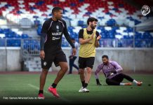 Jogo-treino fechado do Remo contra a Tuna gera expectativa na intertemporada Matheus Felipe, Gabriel Taliari e Ygor Vinhas – Foto: Samara Miranda/Clube do Remo