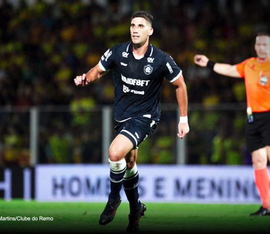 Sequência como titular impulsiona crescimento de Picco no Remo Mirassol-SP 2×1 Remo (Leonel Picco) – Foto: Raul Martins/Clube do Remo