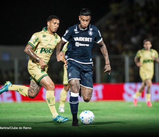 Vídeo: Melhores momentos de Mirassol-SP 2×1 Remo Mirassol-SP 2×1 Remo (Alef Manga) – Foto: Raul Martins/Clube do Remo