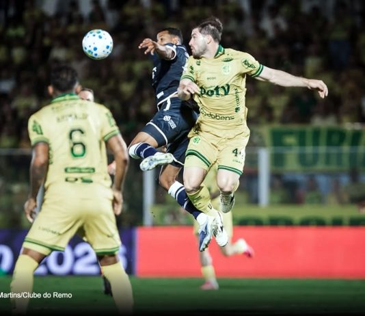 Condé aponta erros na bola parada e considera injusta derrota do Remo Mirassol-SP 2×1 Remo (Zé Ricardo) – Foto: Raul Martins/Clube do Remo