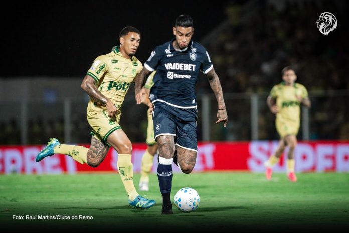Mirassol-SP 2×1 Remo (Alef Manga) – Foto: Raul Martins/Clube do Remo Mirassol-SP 2×1 Remo (Alef Manga) – Foto: Raul Martins/Clube do Remo