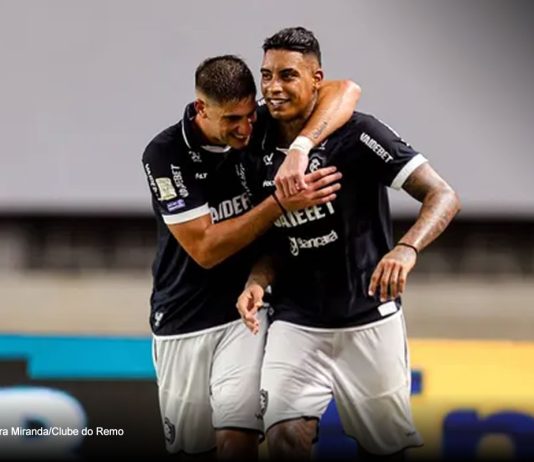 Remo 2×0 Vitória-BA (Leonel Picco e Alef Manga) – Foto: Samara Miranda/Clube do Remo