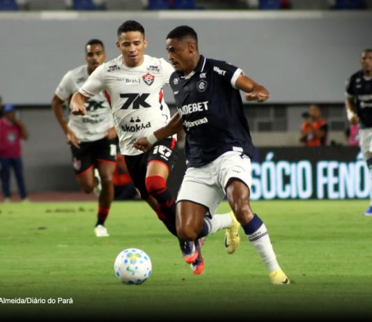 Remo 2×0 Vitória-BA (Jajá) – Foto: Irene Almeida/Diário do Pará