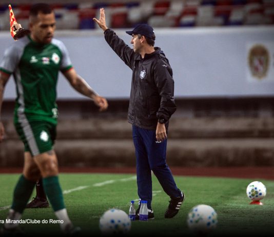 Condé valoriza jogo-treino, mas cobra ajustes no Remo após goleada Remo 6×1 Tuna (Léo Condé) – Foto: Samara Miranda/Clube do Remo