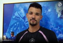 Vídeo retirado do ar antecipa Zé Ivaldo como reforço do Remo Zé Ivaldo apareceu em vídeo publicado pela Remo TV e retirado do ar antes do anúncio oficial – Foto: Reprodução/Remo TV