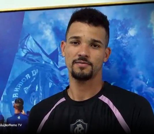 Vídeo retirado do ar antecipa Zé Ivaldo como reforço do Remo Zé Ivaldo apareceu em vídeo publicado pela Remo TV e retirado do ar antes do anúncio oficial – Foto: Reprodução/Remo TV