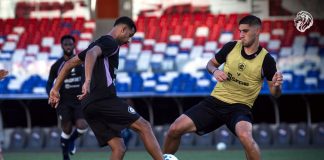Remo testa elenco contra a Tuna antes da retomada da Série A Zé Ricardo e Leonel Picco – Foto: Samara Miranda/Clube do Remo