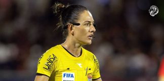 Duelo entre Remo e Coritiba-PR no Mangueirão terá trio feminino FIFA na arbitragem Daiane Muniz – Foto: Joisel Amaral/AGIF
