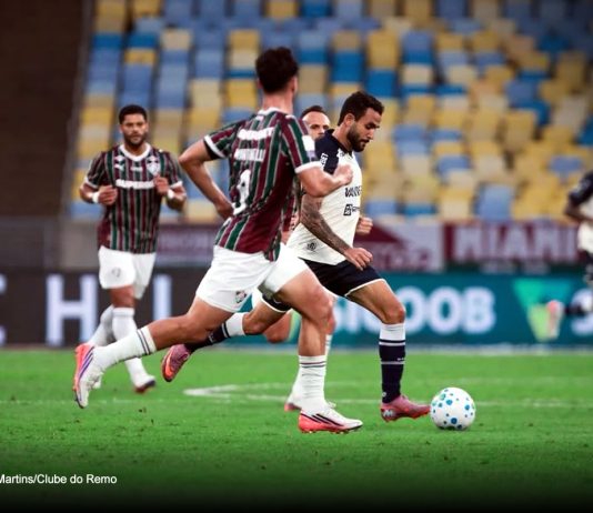 Projeção mostra tamanho da missão contra o rebaixamento Fluminense-RJ 2×1 Remo (Marcelinho) – Foto: Raul Martins/Clube do Remo