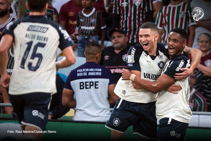 Fluminense-RJ 2×1 Remo (Vitor Bueno, Marlon e Jajá) – Foto: Raul Martins/Clube do Remo
