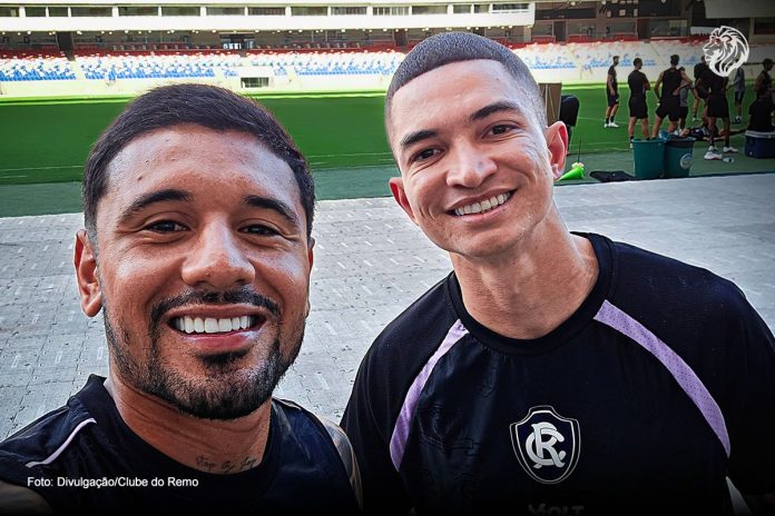 Galeano e Marlon – Foto: Divulgação/Clube do Remo