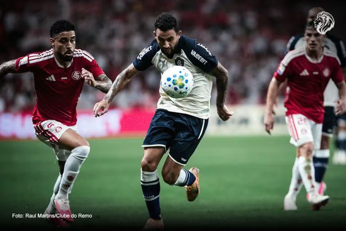 Internacional-RS 1×1 Remo (Marcelinho) – Foto: Raul Martins/Clube do Remo Internacional-RS 1×1 Remo (Marcelinho) – Foto: Raul Martins/Clube do Remo
