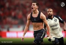 Vitor Bueno revela o que pensou antes de marcar gol salvador no Beira-Rio Internacional-RS 1×1 Remo (Vitor Bueno e Patrick) – Foto: Maxi Franzoi/AGIF