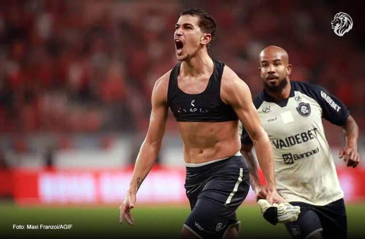 Vitor Bueno revela o que pensou antes de marcar gol salvador no Beira-Rio Internacional-RS 1×1 Remo (Vitor Bueno e Patrick) – Foto: Maxi Franzoi/AGIF