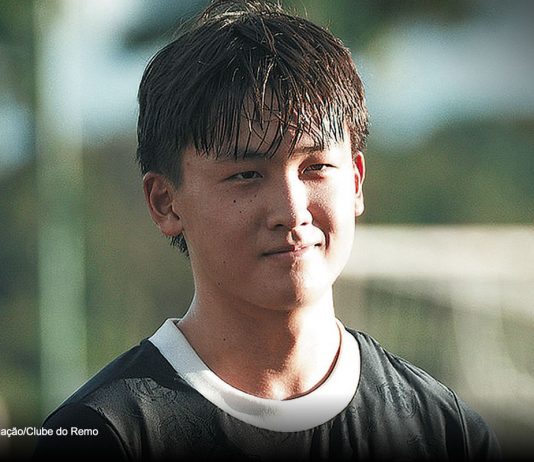 Remo amplia presença de estrangeiros nas categorias de base Jiho Lee – Foto: Divulgação/Clube do Remo