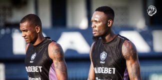 Remo busca equilíbrio defensivo e liga alerta para cruzamentos contra o Flamengo-RJ Marllon e Duplexe Tchamba – Foto: Samara Miranda/Clube do Remo