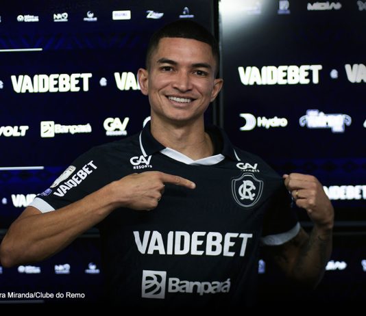 Marlon se diz pronto para estrear pelo Remo contra o Internacional-RS Marlon – Foto: Samara Miranda/Clube do Remo