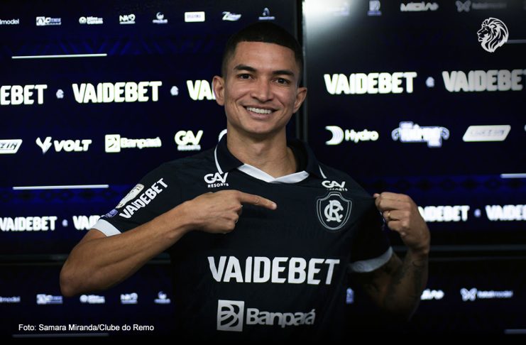 Marlon se diz pronto para estrear pelo Remo contra o Internacional-RS Marlon – Foto: Samara Miranda/Clube do Remo