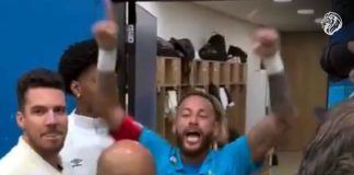 Provocações entre Neymar e dirigentes do Remo geram confusão após eliminação Neymar trocou provocações com integrantes do Remo no acesso aos vestiários do Mangueirão – Foto: Reprodução/Redes sociais