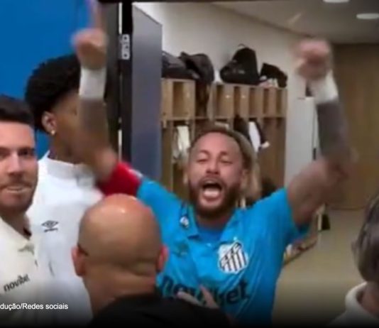 Provocações entre Neymar e dirigentes do Remo geram confusão após eliminação Neymar trocou provocações com integrantes do Remo no acesso aos vestiários do Mangueirão – Foto: Reprodução/Redes sociais