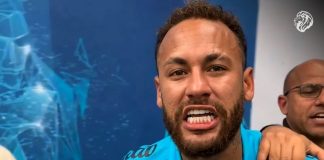 Neymar e Remo entram na mira do STJD após confusão no Mangueirão Neymar trocou provocações com integrantes do Remo no acesso aos vestiários do Mangueirão – Foto: Reprodução/Redes sociais