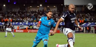 Remo 0×1 Santos-SP (Zé Welison) – Foto: Osvaldo Forte/Diário do Pará