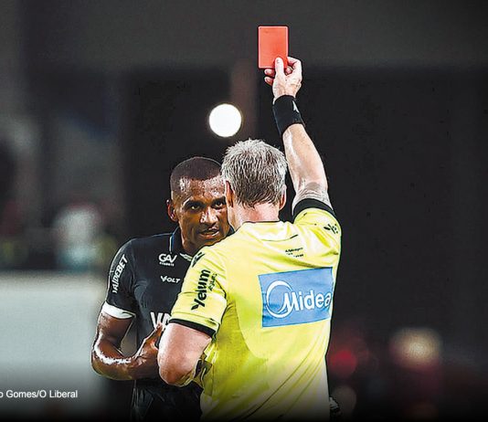 Remo, Marllon e Diego Ziegg vão a julgamento no STJD, mas Neymar fica livre Remo 0×1 Santos-SP (Marllon) – Foto: Thiago Gomes/O Liberal