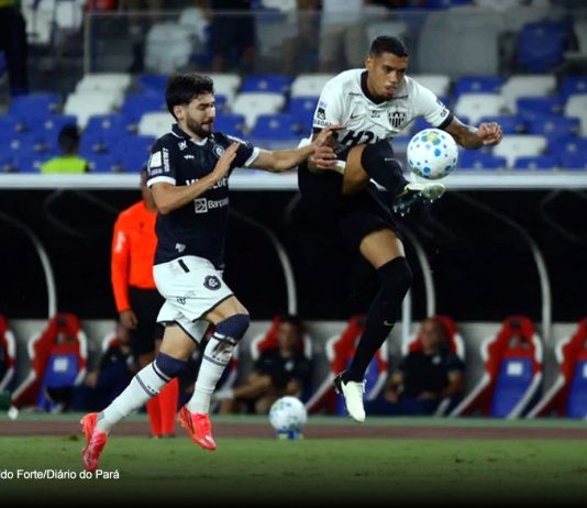“Não podemos fazer dois tempos distintos”, diz Gabriel Taliari após empate do Remo Remo 2×2 Atlético-MG (Gabriel Taliari) – Foto: Oswaldo Forte/Diário do Pará