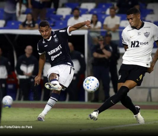 Remo 2×2 Atlético-MG (Zé Ricardo) – Foto: Oswaldo Forte/Diário do Pará