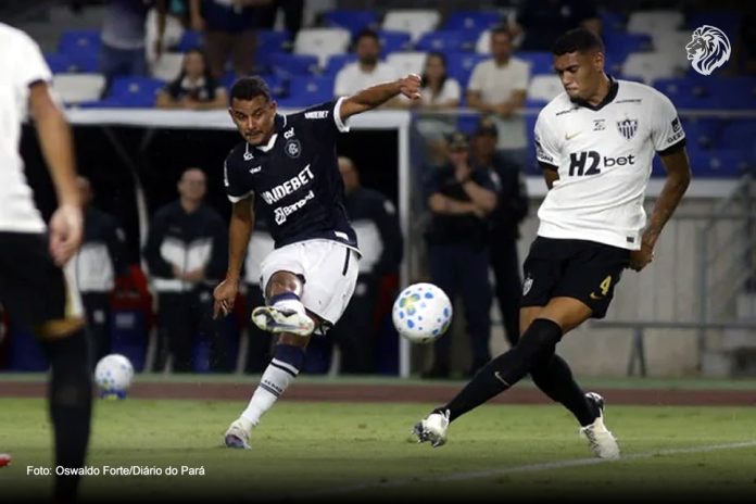 Remo 2×2 Atlético-MG (Zé Ricardo) – Foto: Oswaldo Forte/Diário do Pará Remo 2×2 Atlético-MG (Zé Ricardo) – Foto: Oswaldo Forte/Diário do Pará