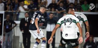 Marlon aposta em reação e diz que Remo vai surpreender o Flamengo-RJ Remo 2×3 Coritiba-PR (Marlon) – Foto: Samara Miranda/Clube do Remo