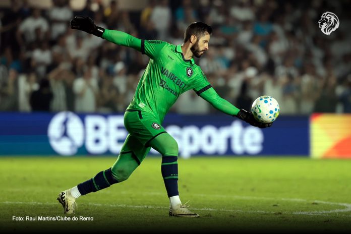 Santos-SP 0×0 Remo (Marcelo Rangel) – Foto: Raul Martins/Clube do Remo Santos-SP 0×0 Remo (Marcelo Rangel) – Foto: Raul Martins/Clube do Remo