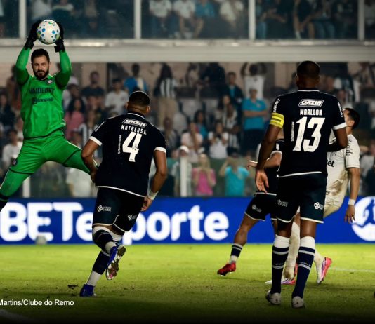 Santos-SP 0×0 Remo (Marcelo Rangel, Matheus Felipe e Marllon) – Foto: Raul Martins/Clube do Remo