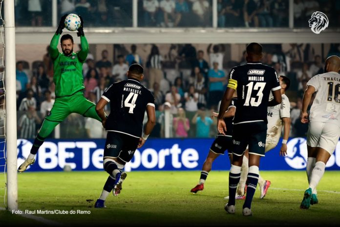 Santos-SP 0×0 Remo (Marcelo Rangel, Matheus Felipe e Marllon) – Foto: Raul Martins/Clube do Remo