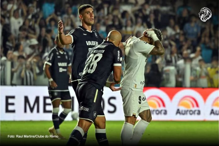 Santos-SP 0×0 Remo (Leonel Picco e Zé Welison) – Foto: Raul Martins/Clube do Remo Santos-SP 0×0 Remo (Leonel Picco e Zé Welison) – Foto: Raul Martins/Clube do Remo
