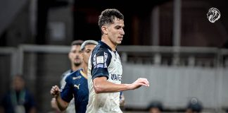 Vitor Bueno desabafa sobre situação do Remo: “É muito difícil, não vamos largar a mão” Bahia-BA 2×1 Remo (Vitor Bueno) – Foto: Felipe Alves