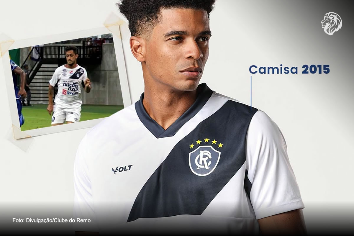 Remo lança a linha "Attack" em parceria com a Volt (modelo 2015) – Foto: Divulgação/Clube do Remo
