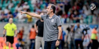 Remo anuncia saída de Léo Condé após sequência de 9 jogos sem vencer Léo Condé – Foto: Felipe Alves